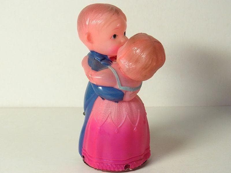 ダンシング カップル セルロイド おもちゃ 占領下日本製 ゼンマイ 戦後の昭和