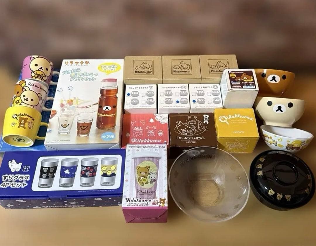 【新品・希少】リラックマ コリラックマ 食器・グラス 21点セット