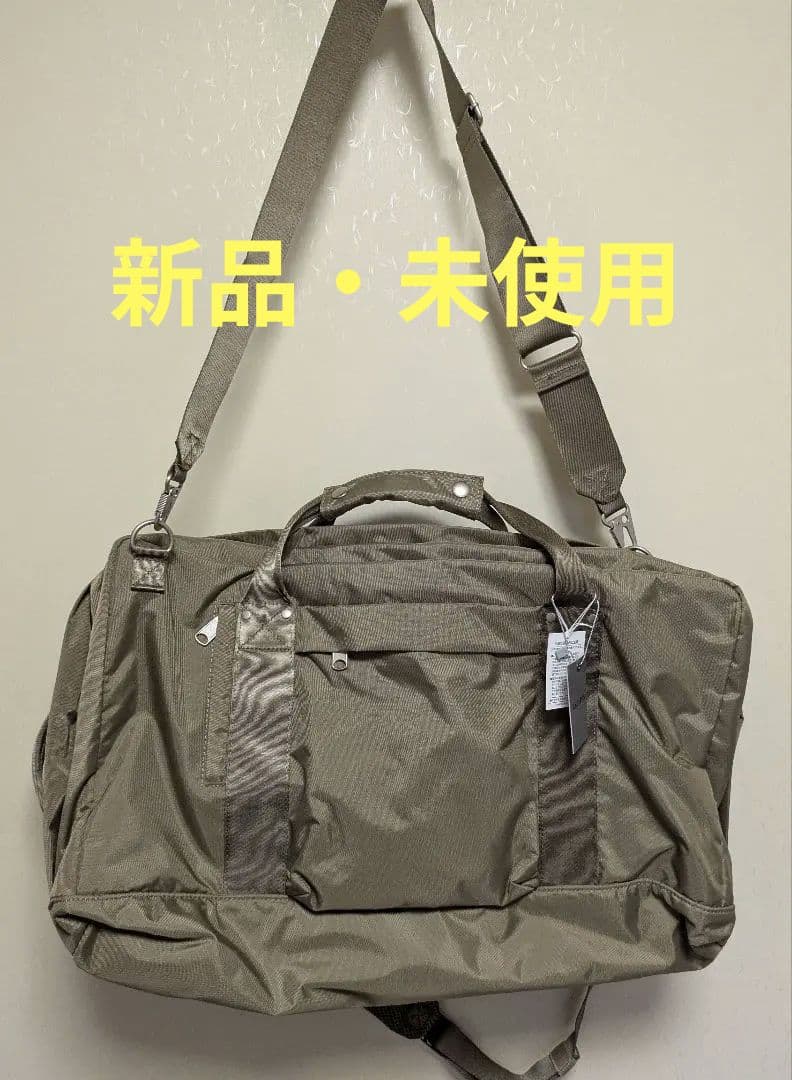 【新品・未使用】RECIPES 3way旅行バッグ