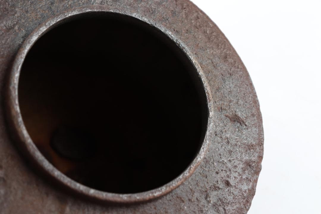 茶道具 人物風景図釜 置炉 電熱器 野々田 セット