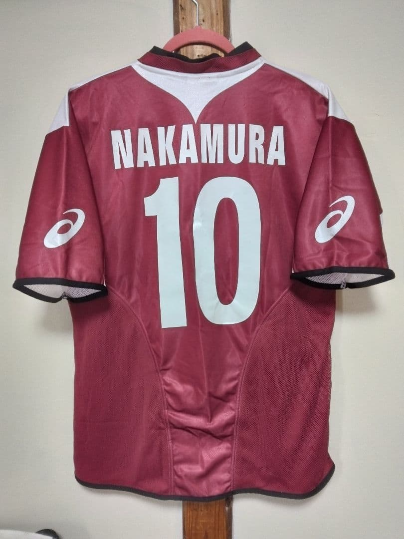 応援グッズ ASICS x Reggina 2004 Nakamura 10 Serie A