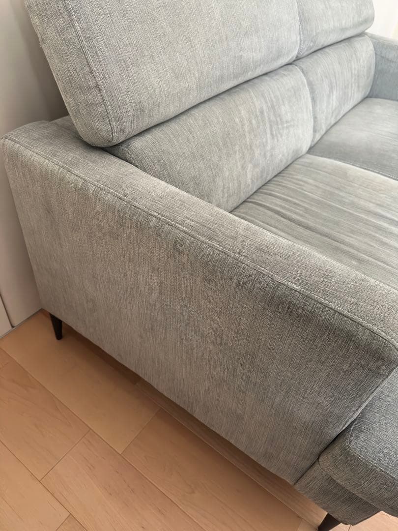 3人掛け布張りソファ（サザーラ GY）　ニトリ