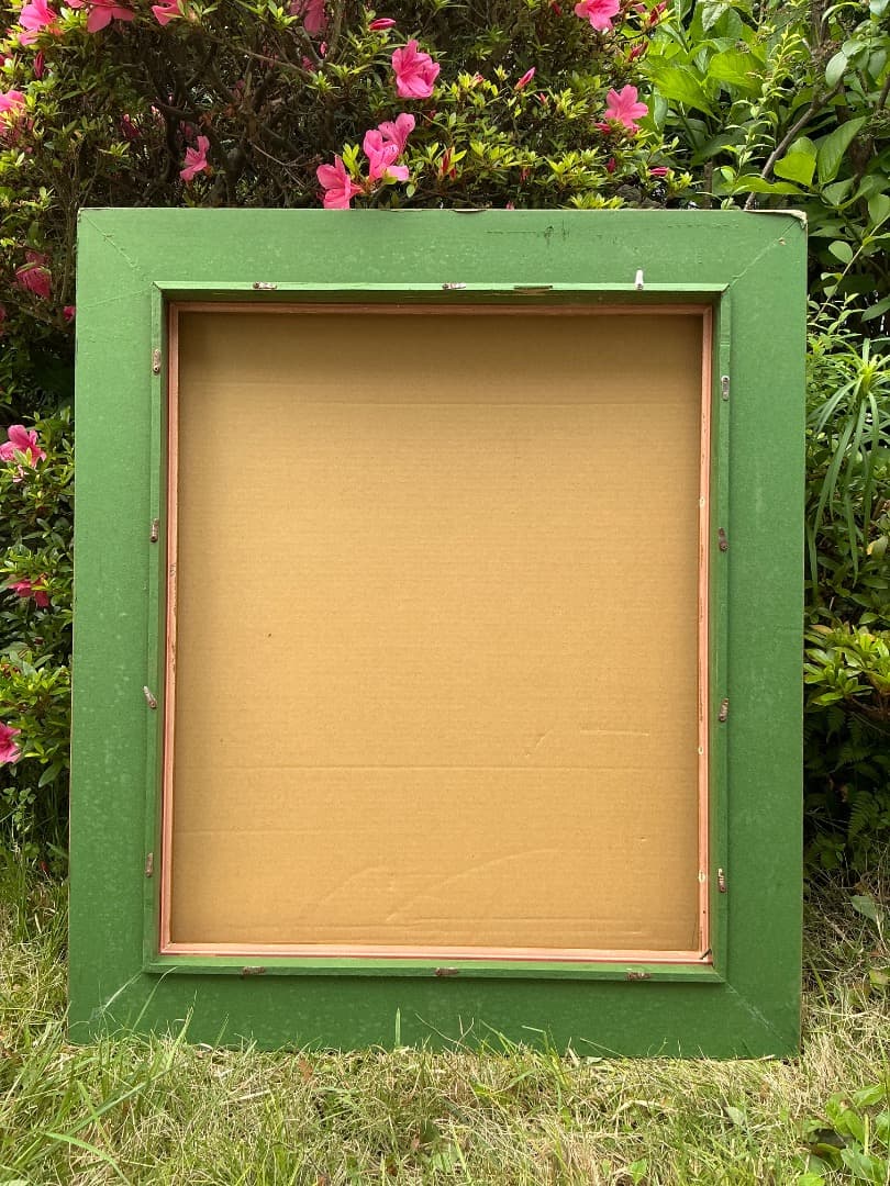 【新品訳あり】装飾的金色油彩額縁