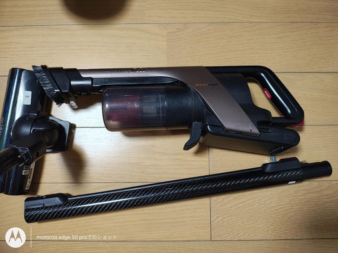 シャープ★掃除機★EC-HR7-T★2022年製★バッテリーの状態良好★3