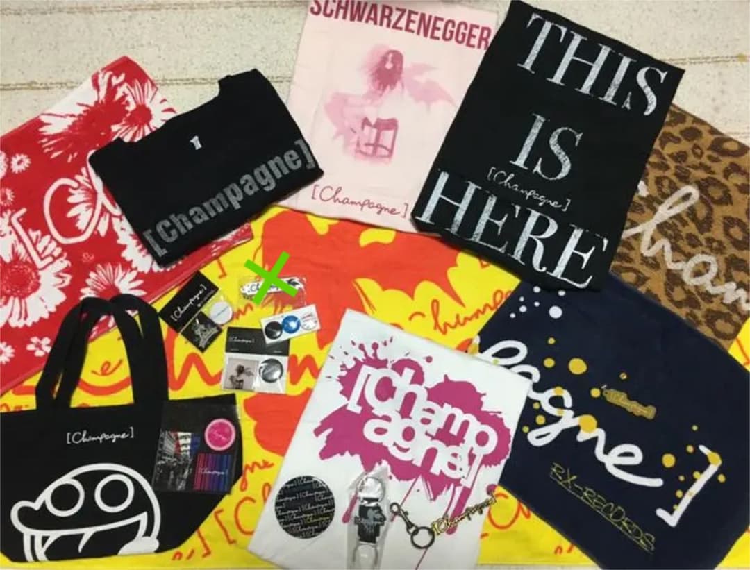 [Alexandros]★[Champagne]時代のグッズセット★バラ売相談可