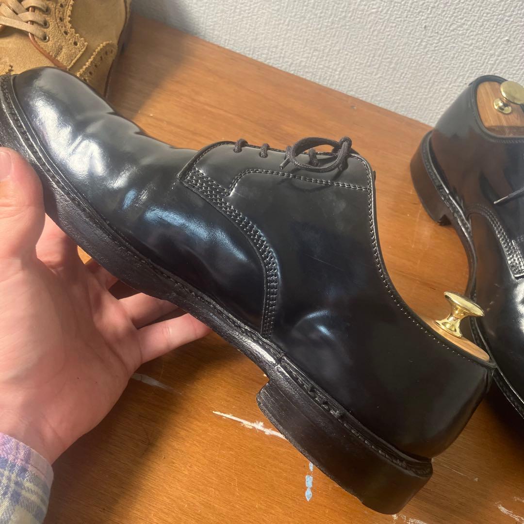 コードバン　ジョンストン&マーフィー　LS46アリストクラフト　革靴　オールデン