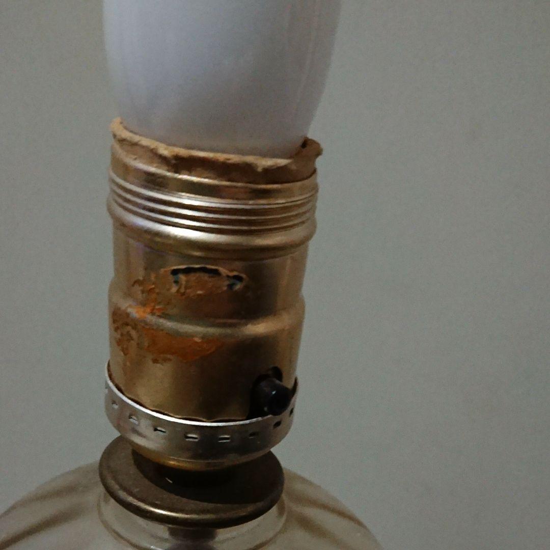 ヴィンテージ ミルクガラス ランプ