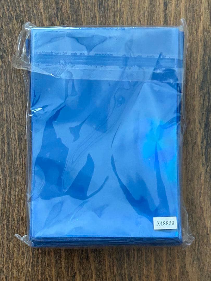 【未使用】遊戯王 スリーブ オシリスレッド 赤 60枚 初期 青スリーブ 60枚