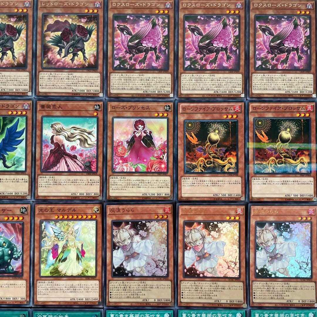 ローズドラゴン 本格構築済みデッキ 十六夜アキ 月華竜 ブラッドローズ 遊戯王t