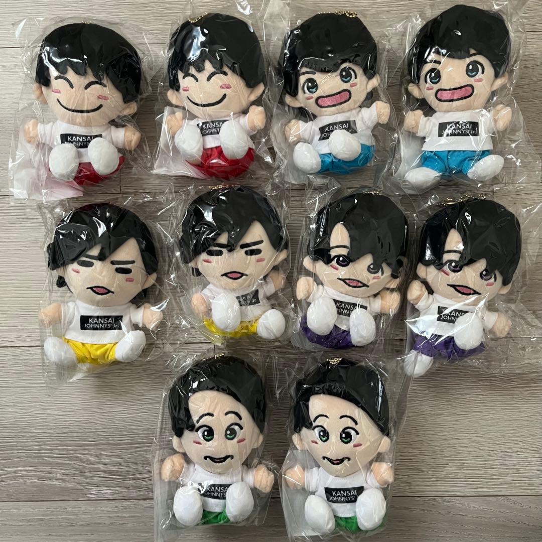 Lilかんさい ちびぬい 各2体の計10体 あけおめ 関ジュ はぴぬい