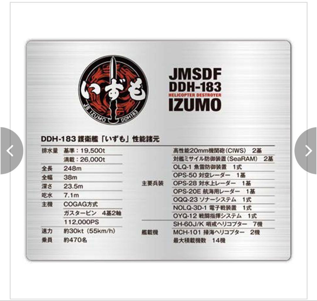 デアゴスティーニ『護衛艦いずもをつくる』専用ディスプレイケース➕専用ACアダプタ