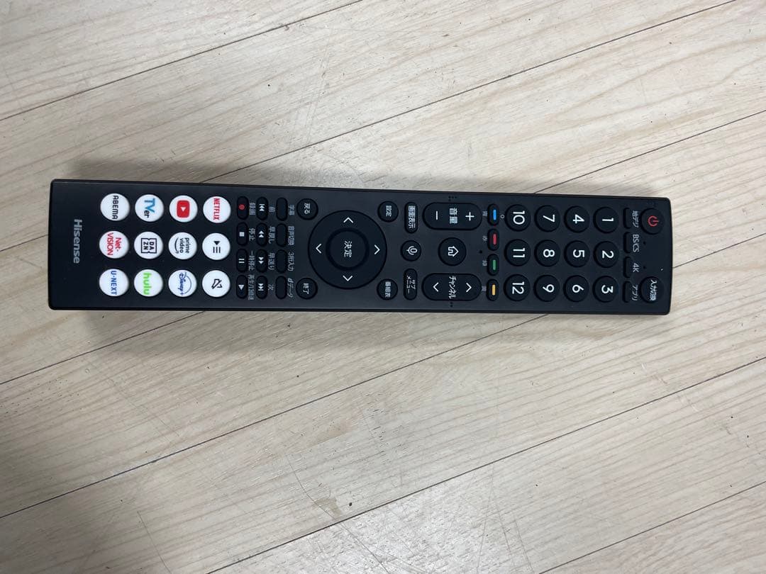 ハイセンス 55インチ 55A6K 2024年製　4K対応液晶テレビ