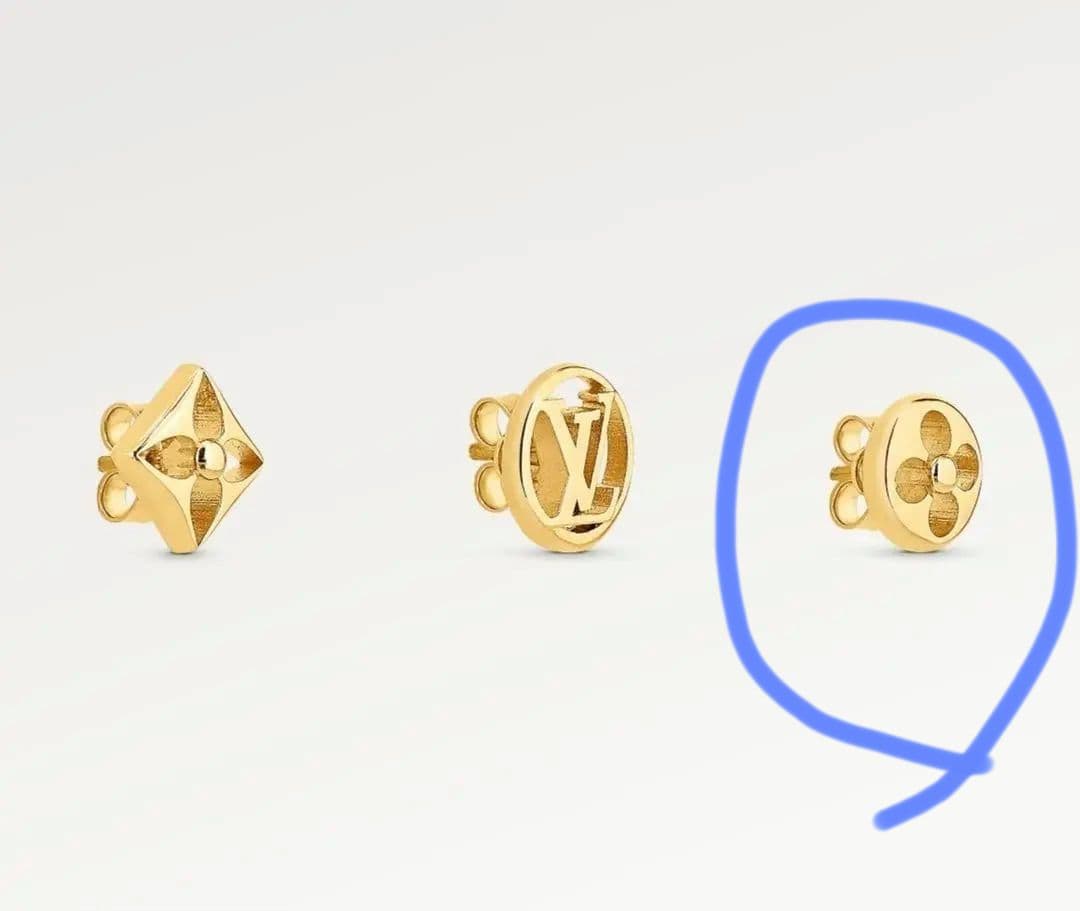 新品☆ルイヴィトン☆ブックレドレイユ・クレイジー イン ロックピアス