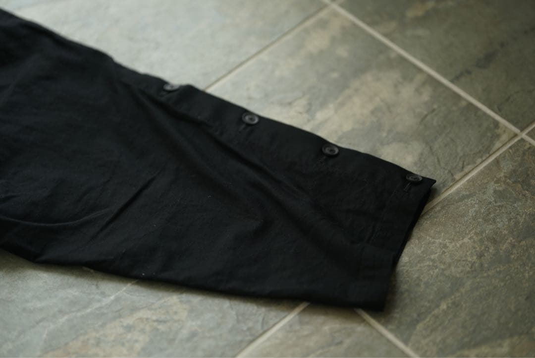 17ss ヨウジヤマモトプールオム サルエル パンツ ブラック