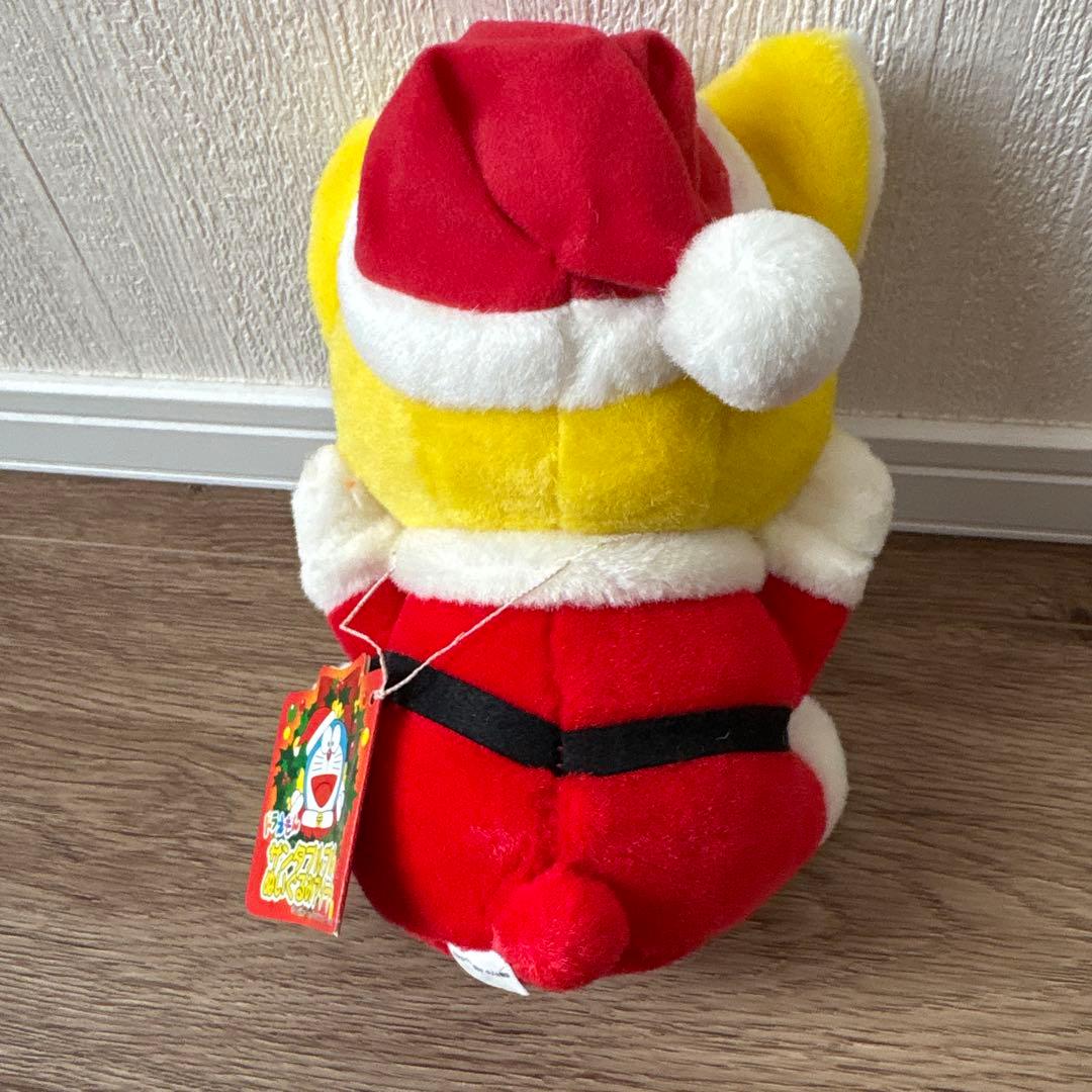 ドラえもん サンタ ブルブル ぬいぐるみ 黄色 猫耳 新品未使用 難アリ