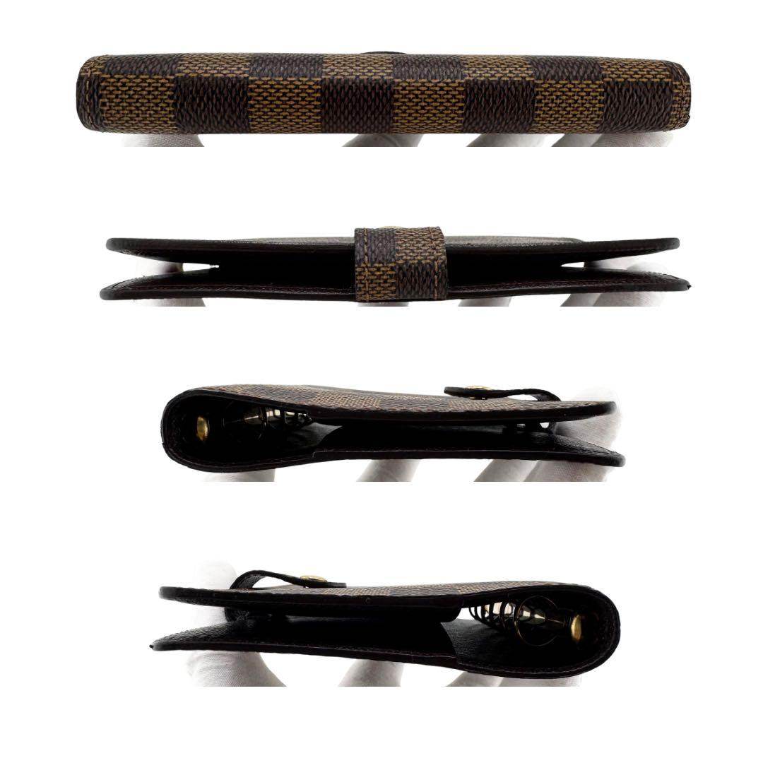 【極美品】ルイヴィトン アジェンダPM ダミエ・エベヌ 6穴式 手帳カバー