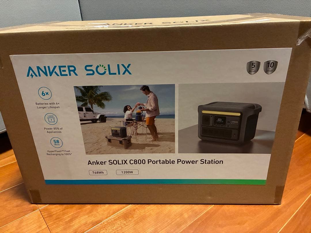 ANKER SOLIX C800 ポータブル電源