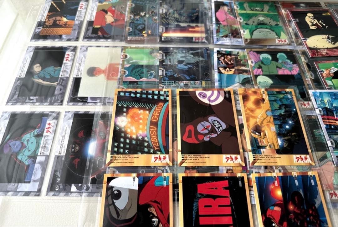 大友克洋　映画　AKIRA トレーディングカード　コンプリート