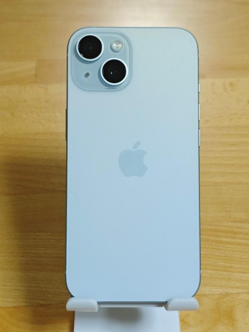 iPhone15 128GB ブルー SIMフリー 純正バッテリー87%