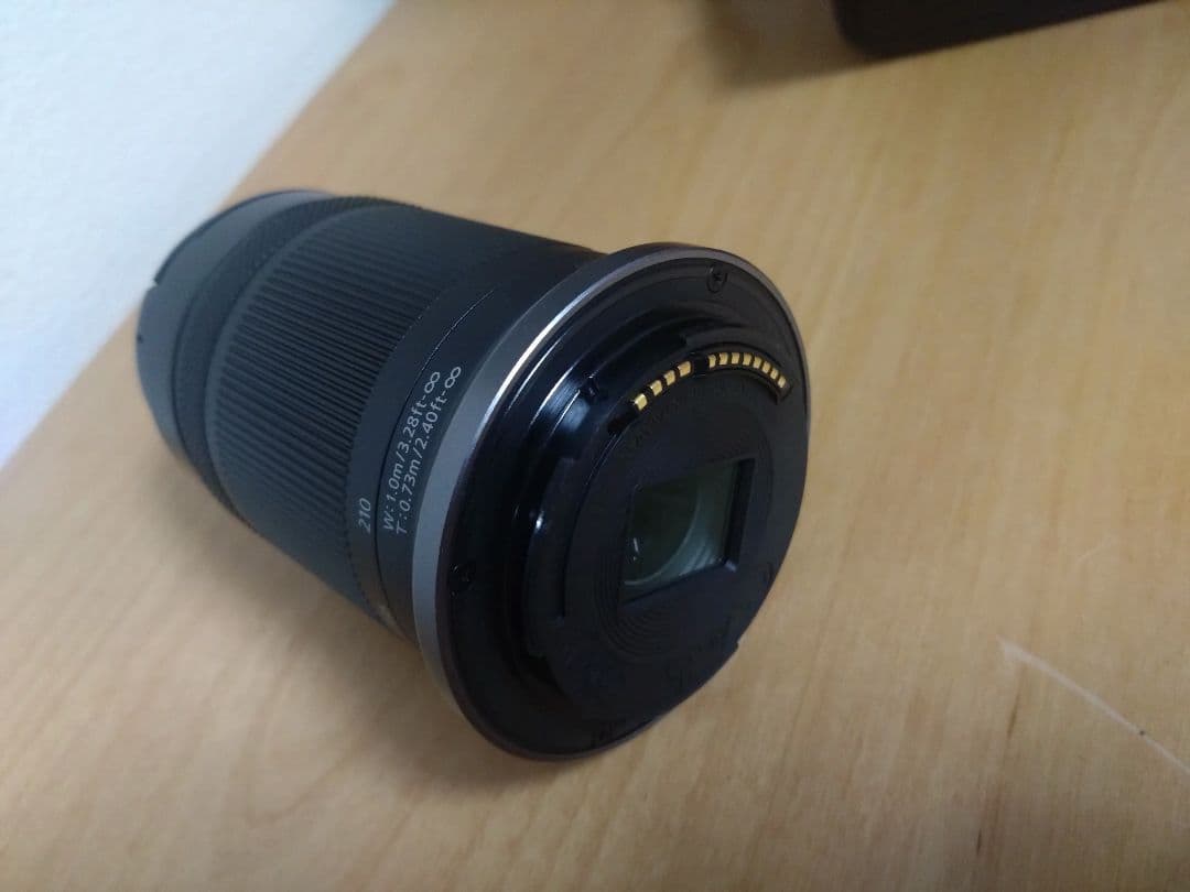 【muuu】【Rシリーズ　ミラーレス対応】Canon ズームレンズ 黒