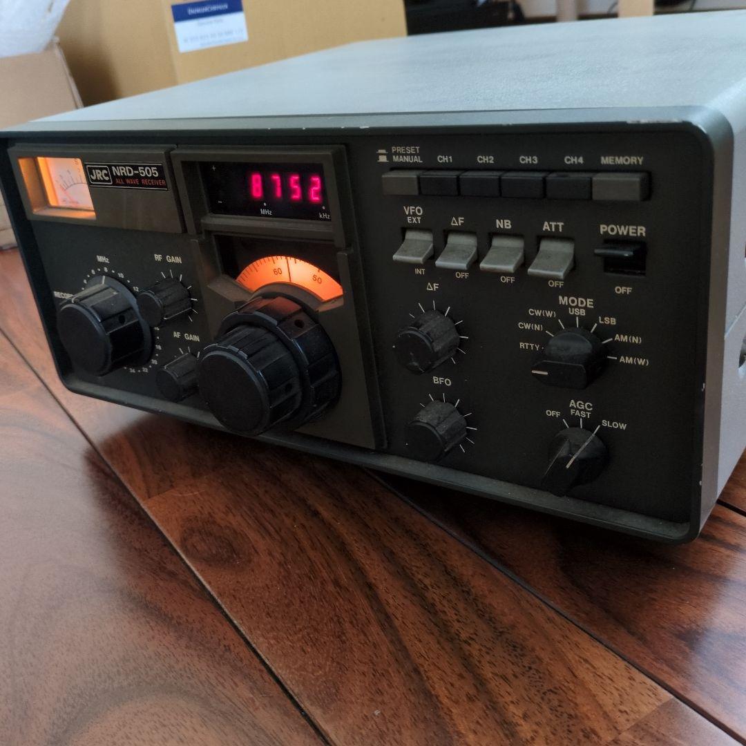 アマチュア無線 JRC NRD-505 受信機