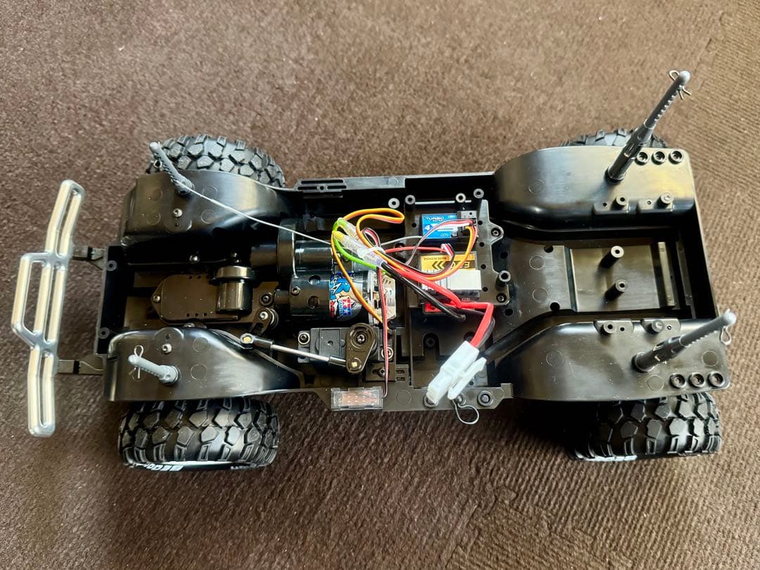 タミヤ CC-01 FJクルーザー 完成品フルセット オプションパーツ多数付