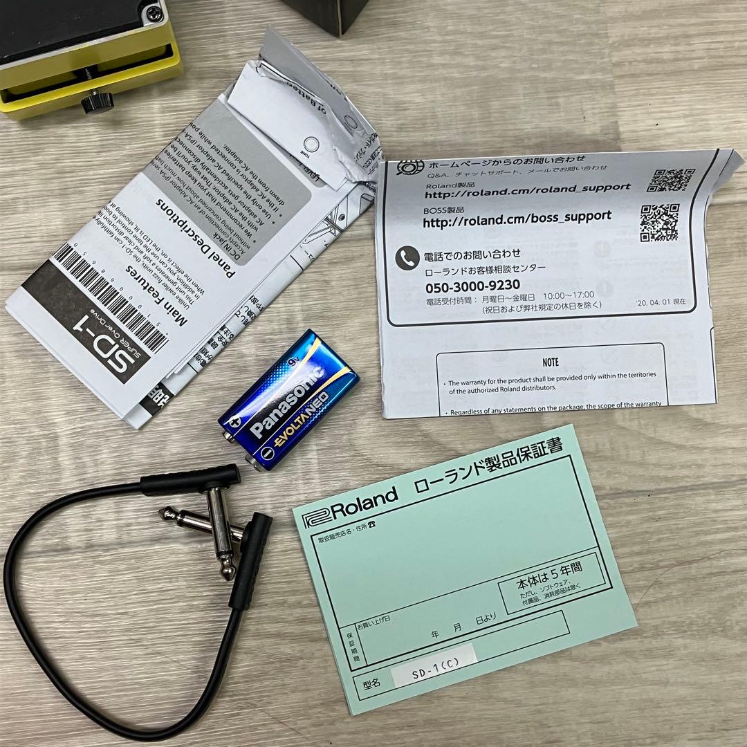 Boss SD-1 Super Overdrive 未使用　【2a389a11】