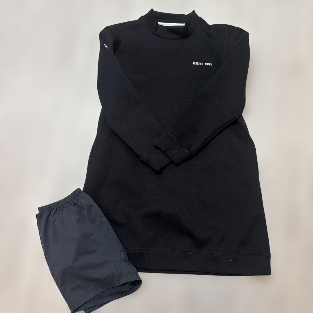 H*y様 BRIEFING ブラック ワンピース ショートパンツ付き