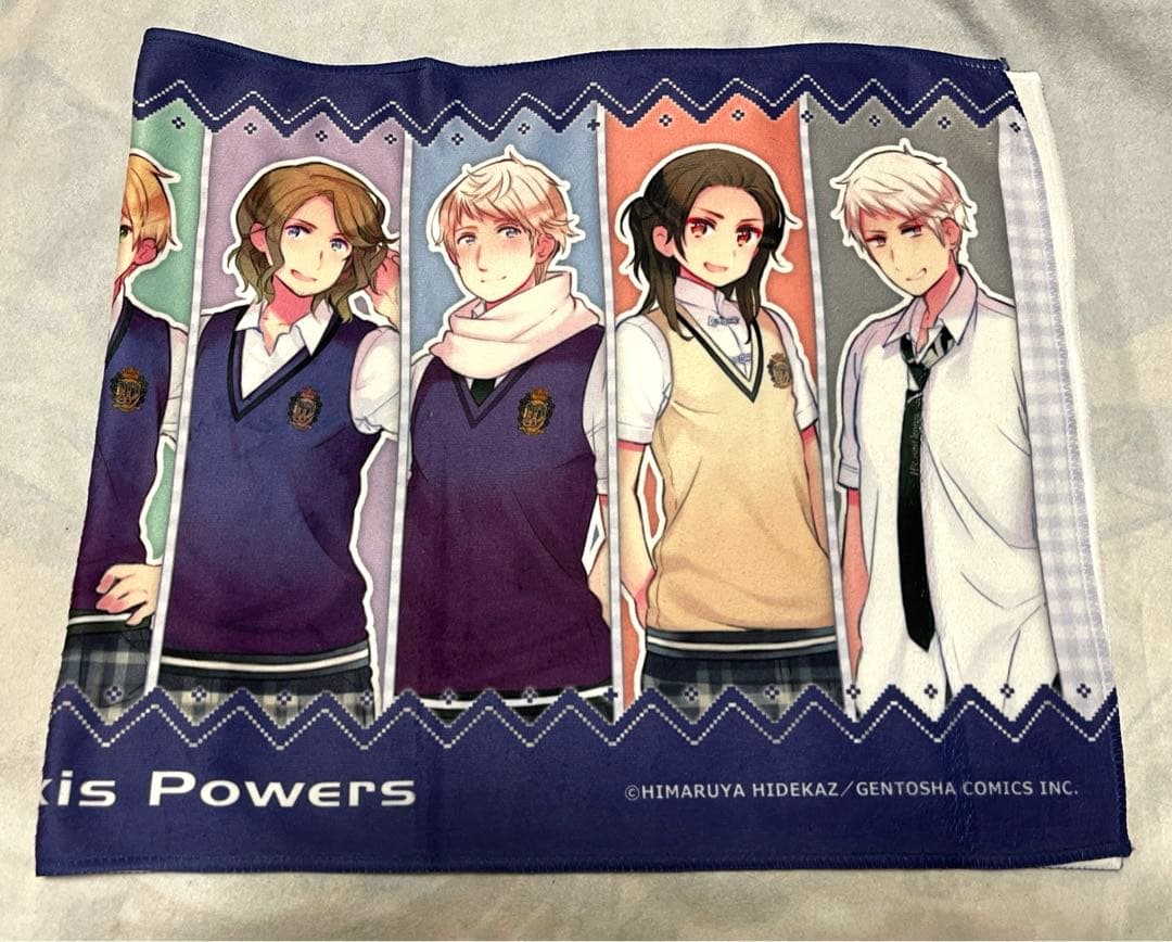 ヘタリア　マイクロファイバーフェイスタオル　学園ヘタリア　学ヘタ