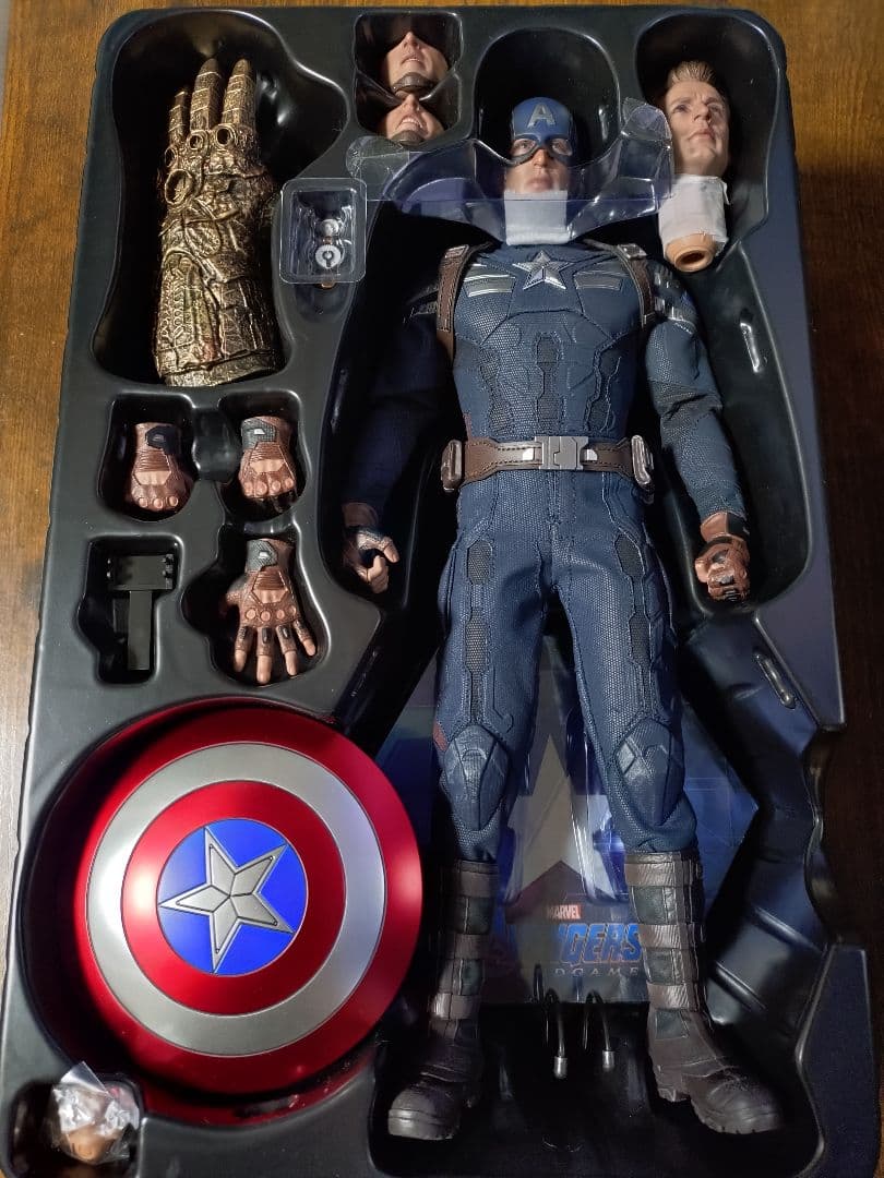 ホットトイズ　キャプテンアメリカ　ステルススーツ　エンドゲーム