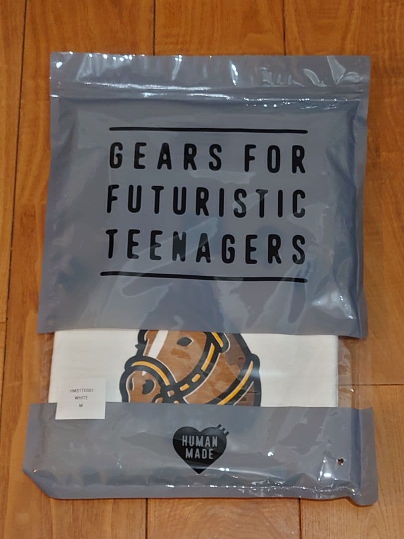 サイズM HUMAN MADE GRAPHIC T-SHIRT WHITE