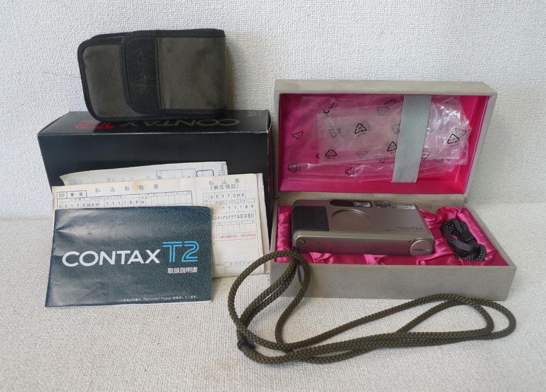 k*7様 CONTAX コンタックス T2 F2.8 コンパクト フィルム カメ