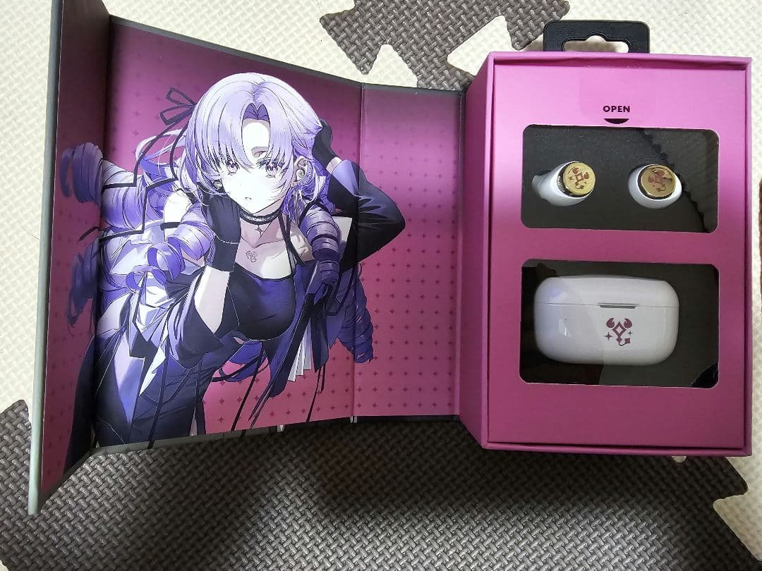 AVIOT 完全ワイヤレスイヤホン TE-V1R-SLM 壱百満天原サロメ