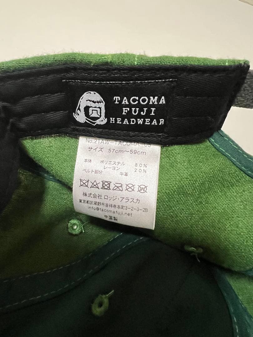 TACOMA FUJI RECORDS TORA CAP キャップ 新品 未使用