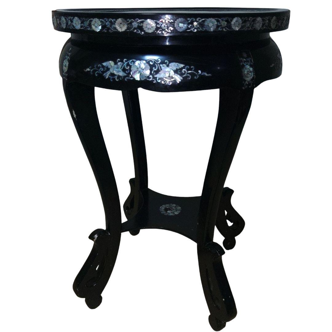 朝鮮美術　螺鈿飾台　伝統工芸品　アンティーク