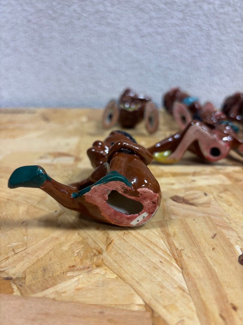 ビンテー ジ アンティーク人形 6体セット陶器