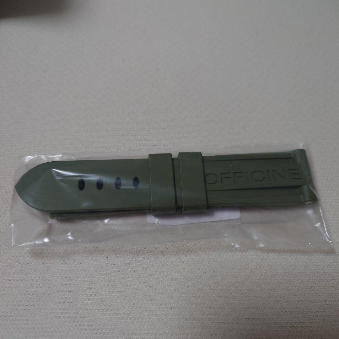 PANERAI Luminor Marina ミリタリーグリーンラバーベルト