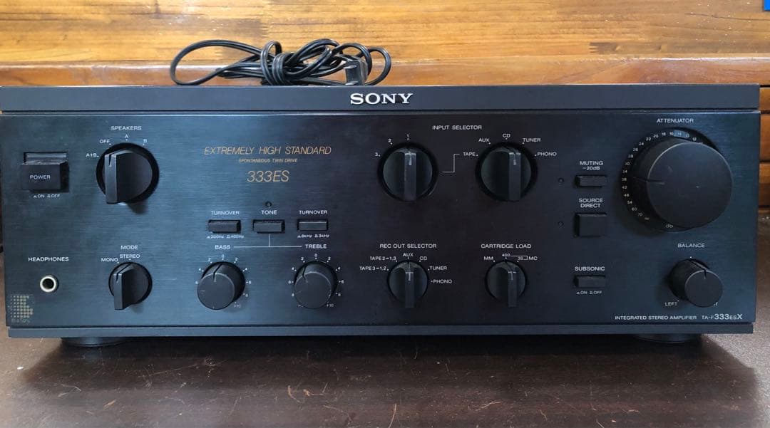 再再再値下げ● 良品 SONY ソニー プリメインアンプ TA-F333ESX