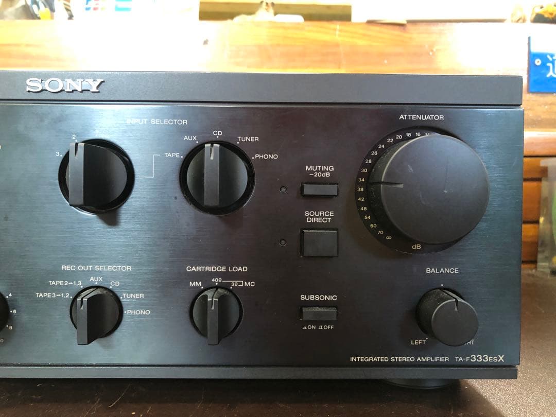 再再再値下げ● 良品 SONY ソニー プリメインアンプ TA-F333ESX