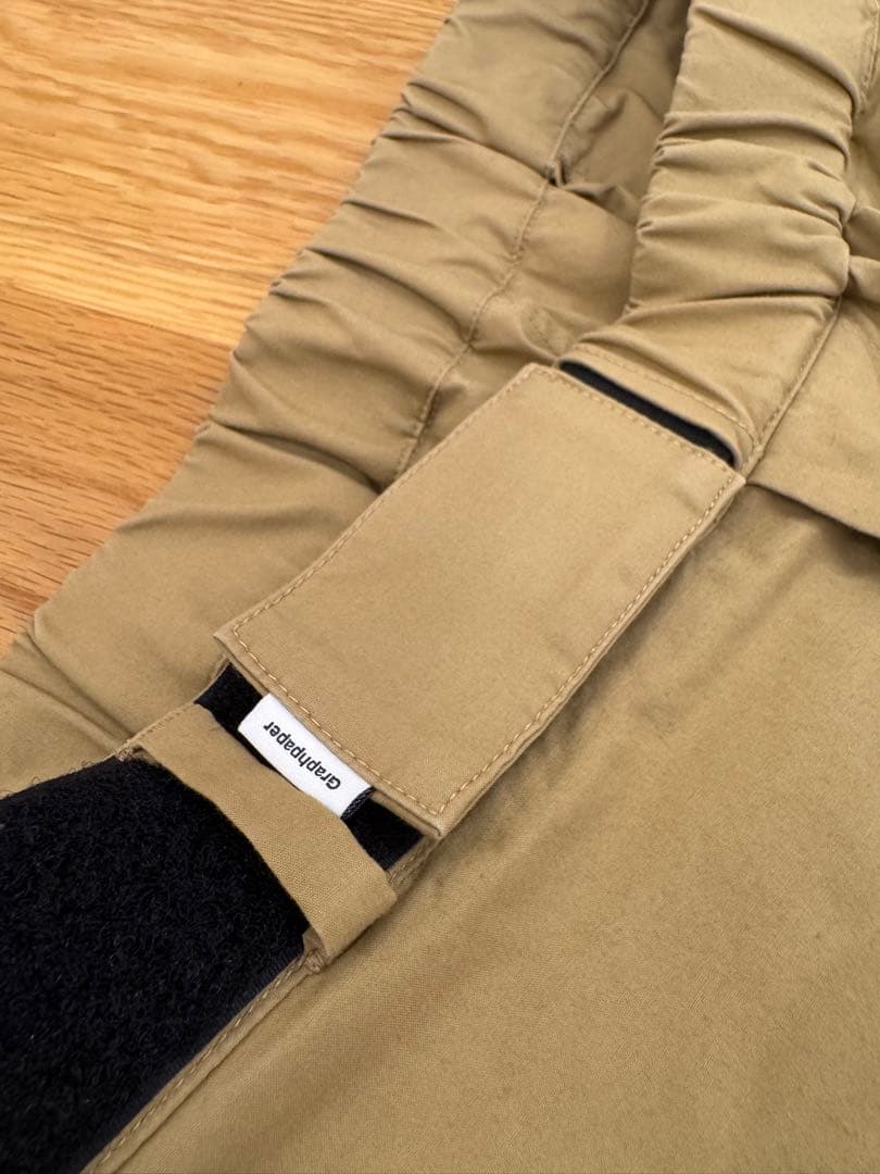 グラフペーパー stretch typewriter chef pants