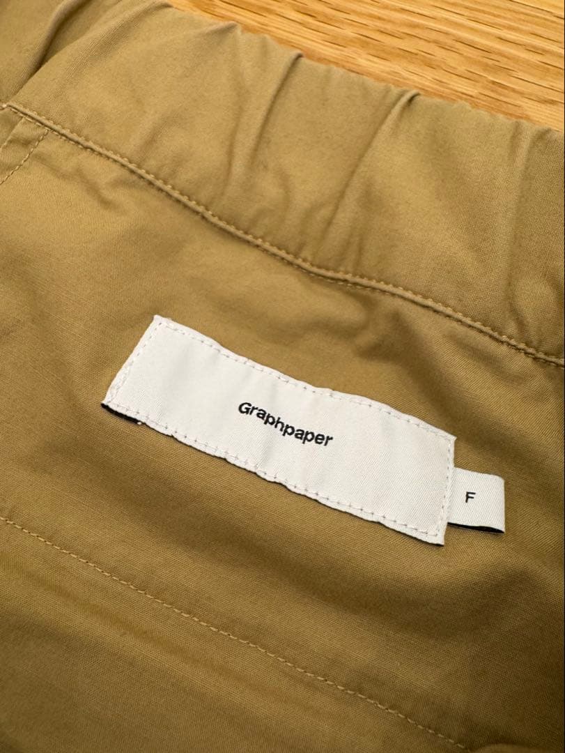 グラフペーパー stretch typewriter chef pants