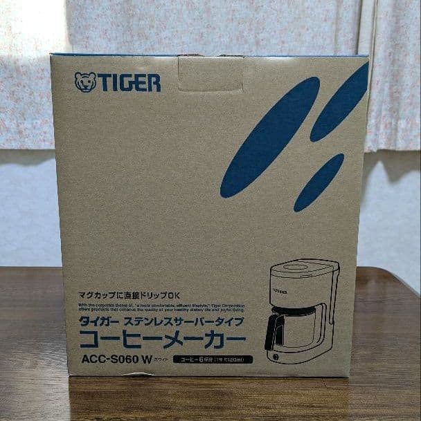 TIGER コーヒーメーカー ACC-S060 W