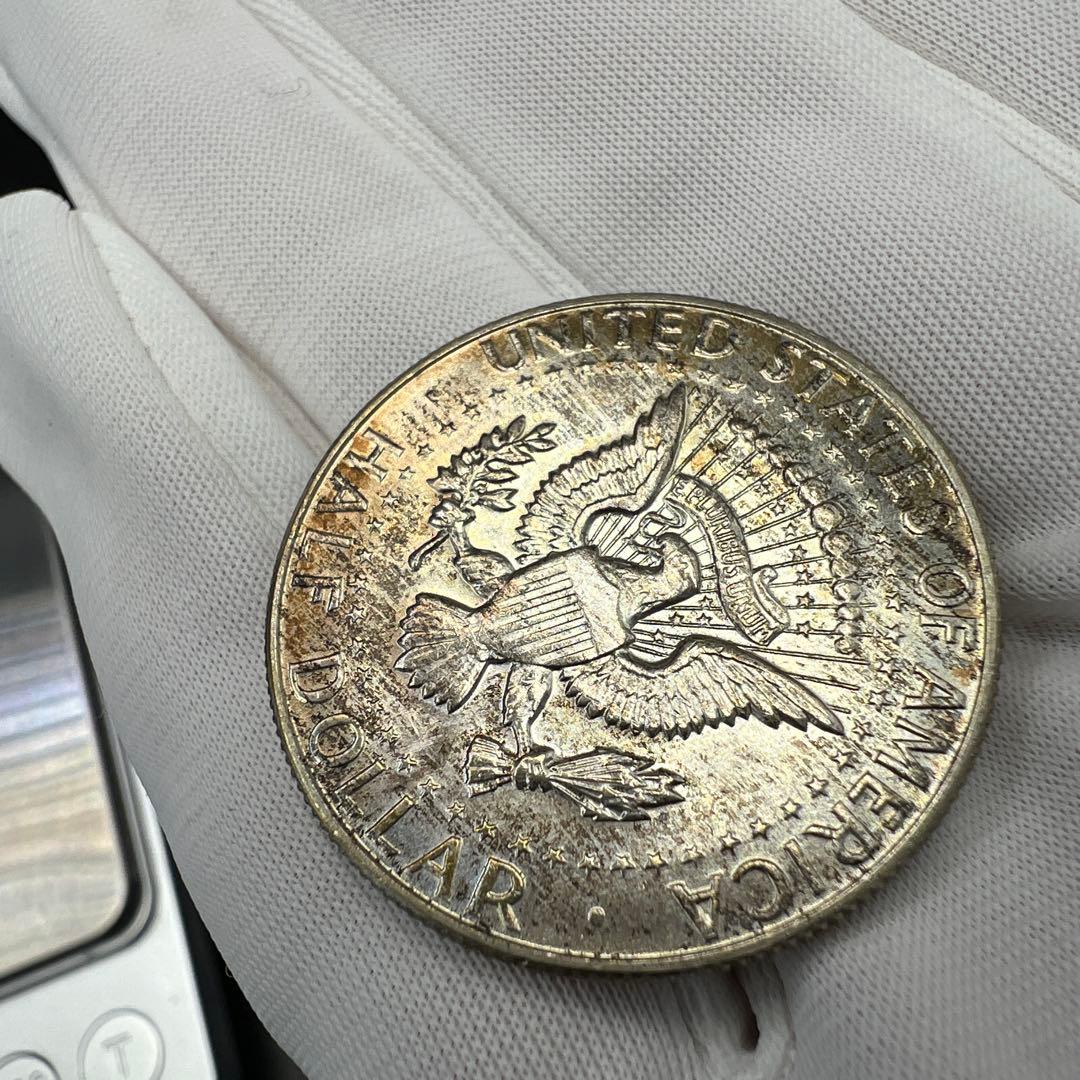 1965年 アメリカ ハーフダラー 銀貨