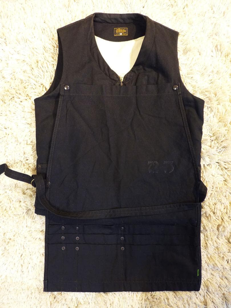 GERUGAベスト３本革キルティング2wayフリーホイーラーズoldjoeゲルガ