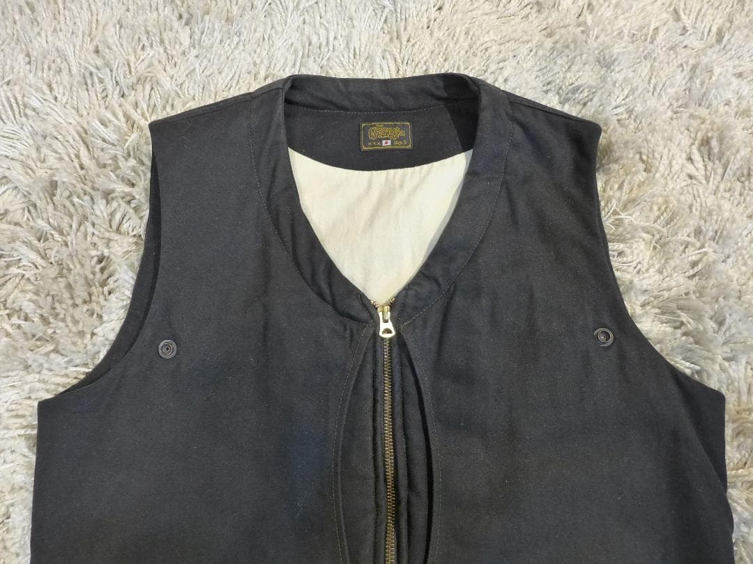 GERUGAベスト３本革キルティング2wayフリーホイーラーズoldjoeゲルガ