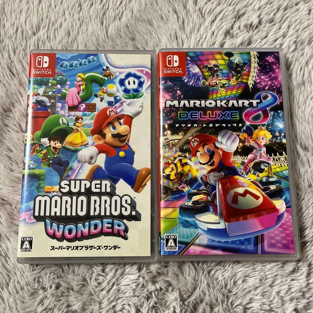 Switch スーパーマリオワンダー　マリオカート8 デラックス