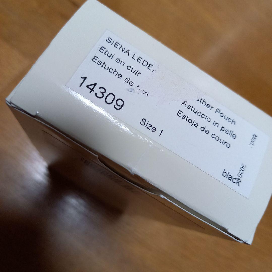 MONT BLANC ブラック レザー ペンポーチ