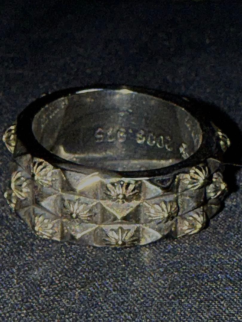 ロックな　シルバーリング 2個セット