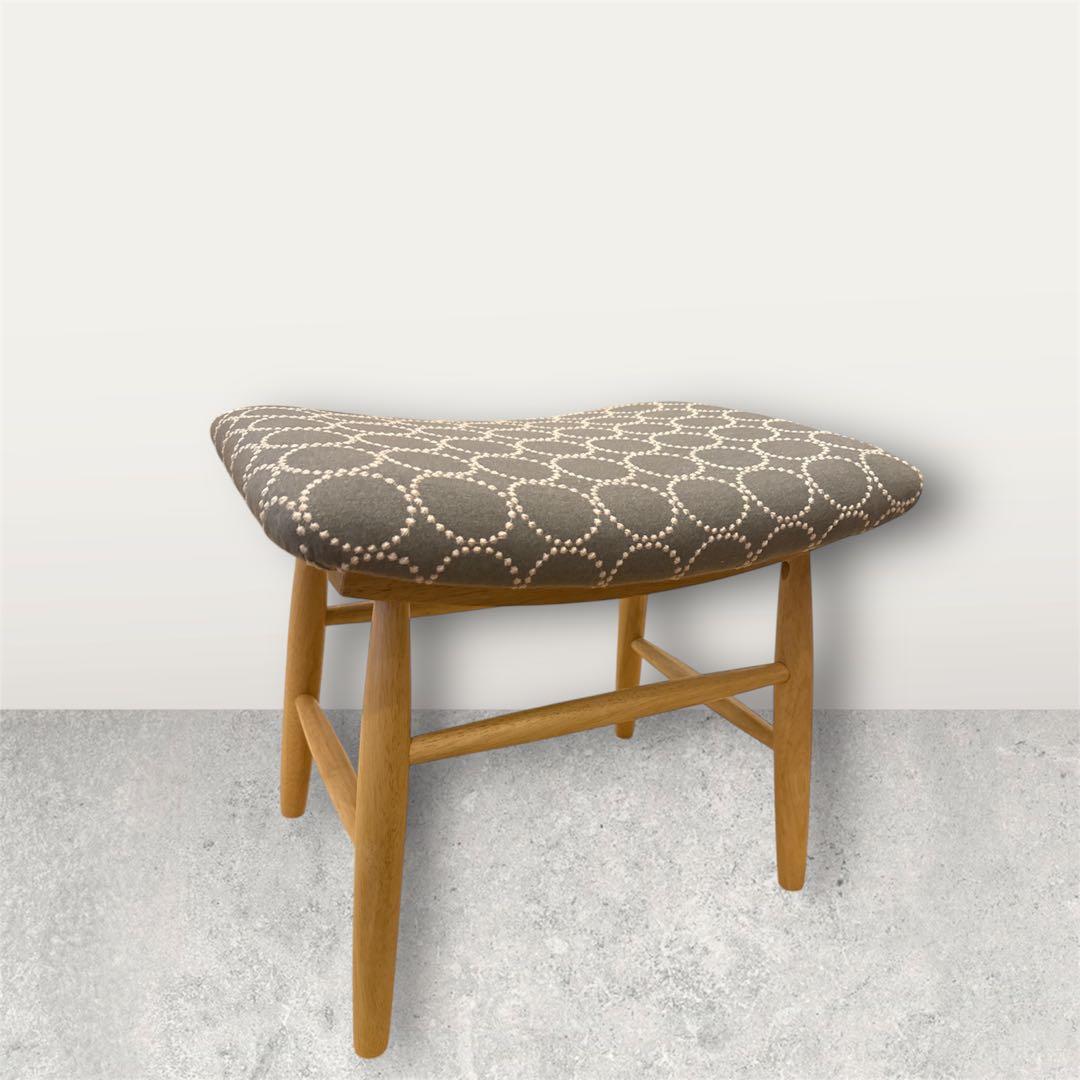 ミナペルホネン 生地 スツール チェア 北欧スタイル 新品未使用 インテリア雑貨