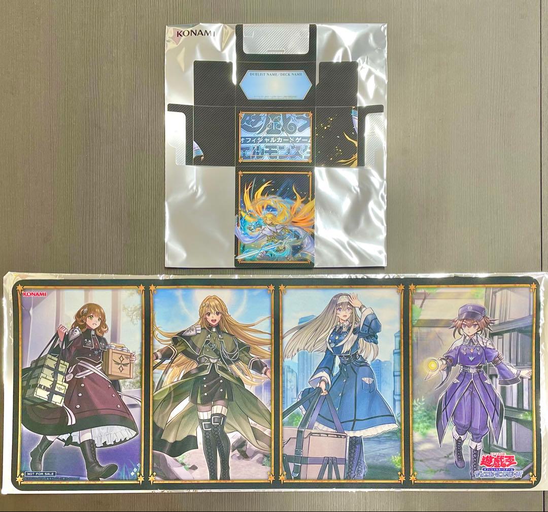 【遊戯王カード】エクソシスター プレイマット&デッキケース【2点セット！】